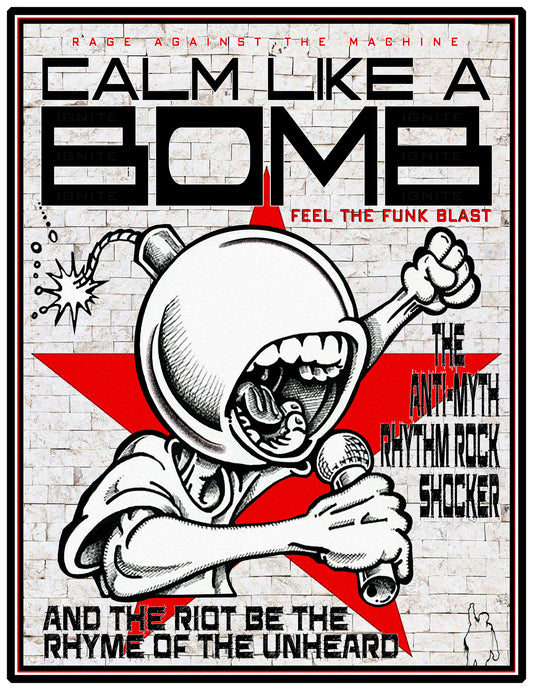 Rage Against the Machine 'Calm Like A Bomb'